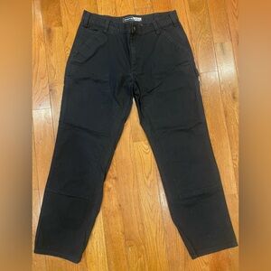 Carhartt Relaxed Fit double knee Black Pants